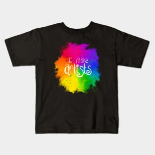 I Make Artists Kids T-Shirt